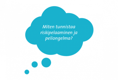 rahapelaaminen puheeksi
